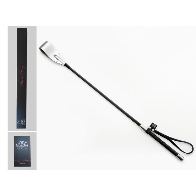 Двухсторонняя шлепалка Fifty Shades of Grey Sweet Anticipation, красно-черная 83674 - Fifty Shades Of Grey - Шлепалки - Купить