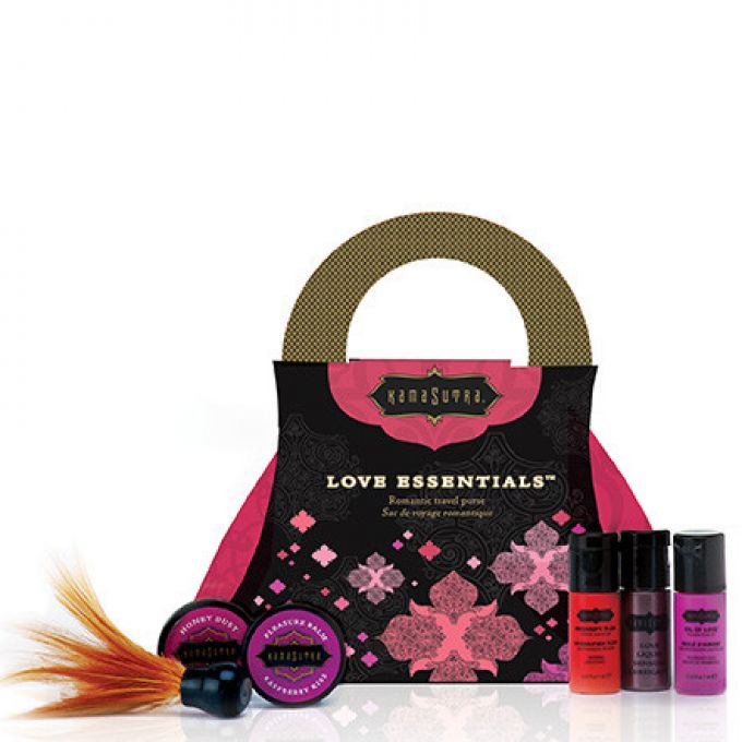 Набор KamaSutra для путешествий и романтических встреч Weekender Kit, клубника KS10098 - Kama Sutra  - Наборы для массажа - Купить